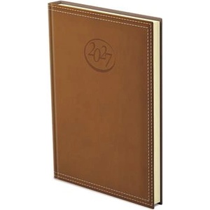 TOPTIMER Календар, планирач, A5, ежедневник, TOPTIMER, „Ace, кафяв (27C021A-001)