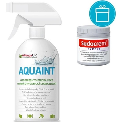 Sudocrem Krém Expert 125 g + AQUAINT 500 ml