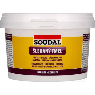 Soudal Šlehaný tmel 400 g bílá