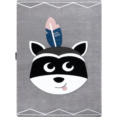 Dywany Łuszczów Petit Raccoon mukki grey Šedá