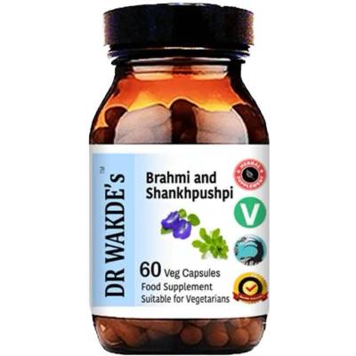 Dr Wakde's Брахми и Шанкпушпи, 60 капсули, Dr Wakde's (HS021 (131395))