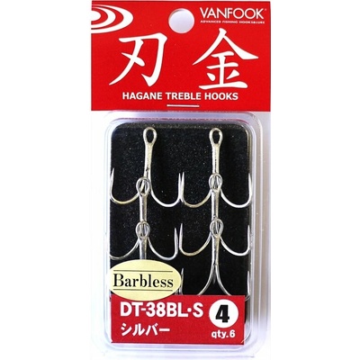 Vanfook Trojháček DT-38BL-S vel.4 6 ks