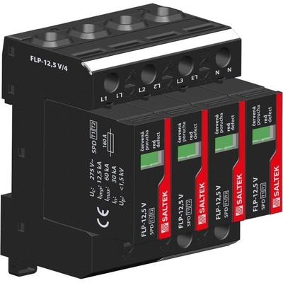 Zvodič bleskových prúdov a prepätí FLP-12,5 V/4