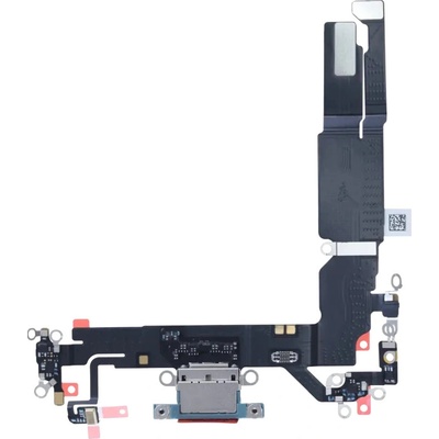 Nabíjecí obvod + Flex kabel iPhone 16 (EU / UK / CA) – modrozelený – Genuine IPH2329