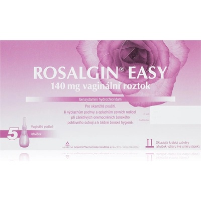 ROSALGIN EASY VAG 140MG VAG SOL 5X140ML