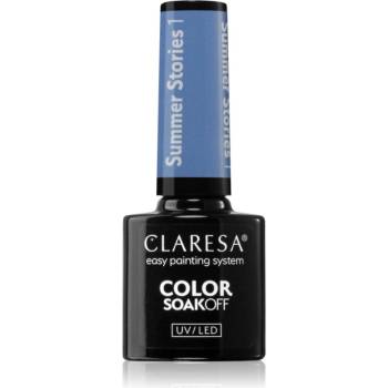 Claresa SoakOff UV/LED Color Summer Stories гел лак за нокти цвят 1 5 гр