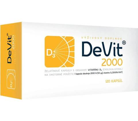 Devit 2000 120 kapsúl