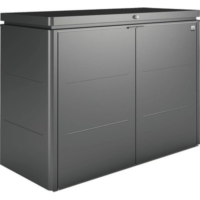 Biohort HighBoard plechová 160 x 70 x 118 cm tmavě šedá metalická