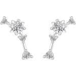 Silenti Jewelry Сребърни обеци "Съзвездие Лъв