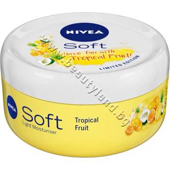 Nivea Универсален крем Nivea Soft Mix Me Happy Exotic, p/n NI-80184 - Ежедневен хидратиращ крем за лице и тяло (NI-80184)