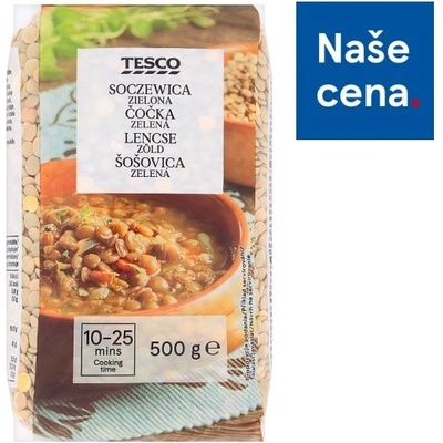 Tesco Čočka zelená 0,5 kg