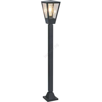 Brilliant - Външно осветително тяло WESTDLIFF 1xE27/20W/230V 98, 4 cm IP44 антрацит (BI0410)