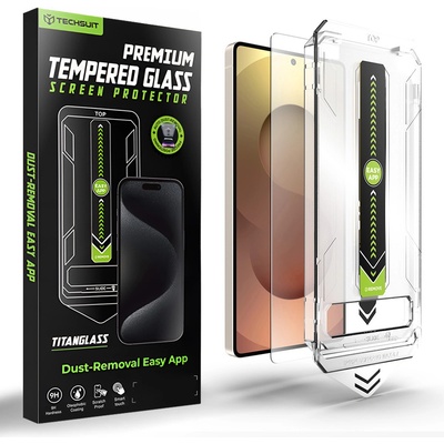 Techsuit Стъклен протектор за Samsung Galaxy S26 Ultra - Techsuit TitanGlass CrystalHD - Прозрачен