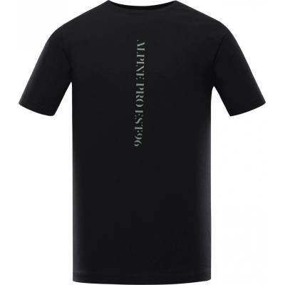 Alpine Pro ZIMIW bavlněné triko černá