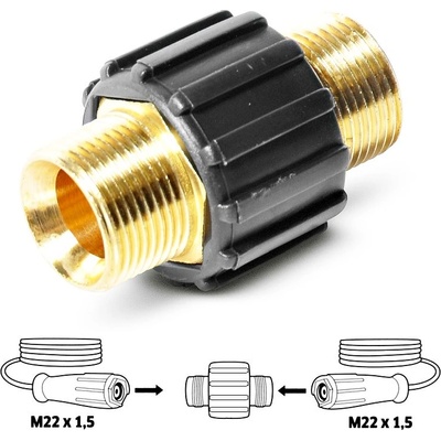 Kärcher Присъединителен куплунг (M22x1.5 - M22x1.5) (5.403-175.0)