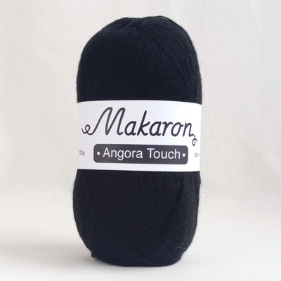 Makaron Angora Touch černá