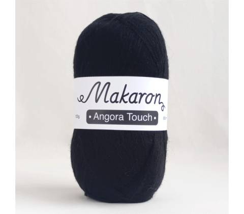 Makaron Angora Touch černá
