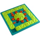 Nina Ottosson Pamlskový hlavolam pre psov Multipuzzle 40 x 40 x 5 cm Obtiažnosť 4 modro zelený