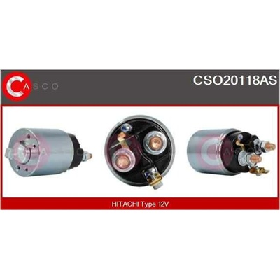 Elektromagnetický spínač, štartér CASCO CSO20118AS