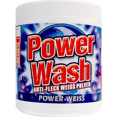 Power Wash aerobný bielidlo na textil odstraňovač škvŕn v prášku 600 g