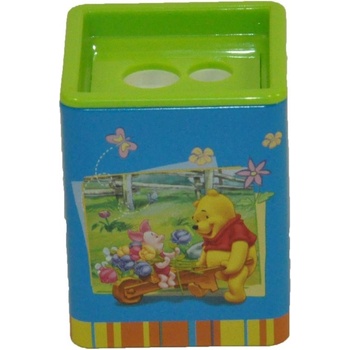 Острилка двойна метална Мечо Пух 7902003А