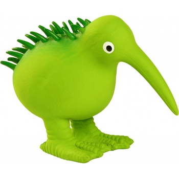 Kiwi Walker Whistle z latexu pískajúca zelená 13,5 cm