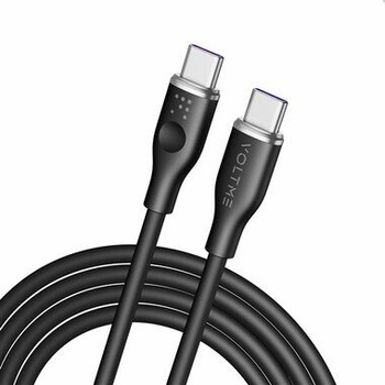 Voltme C2037 Powerlink Moss USB-C/ USB-C, 1,8m, černý