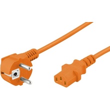 goobay Kabel síťový, CEE 7/7(M) - IEC320 C13, s přímou vidlicí, 2m, černý (50098) - 19.92.0020