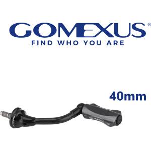 GOMEXUS Единична дръжка с ръкохватка (ноб) Gomexus Light Game CraftFin-40 Carbon Handle Black LMY40-ZF18 Риболовна макара