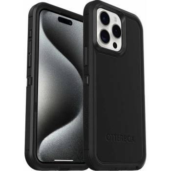 Image 1 of OtterBox Defender XT Case - хибриден удароустойчив кейс с MagSafe за iPhone 15 Pro Max (черен)