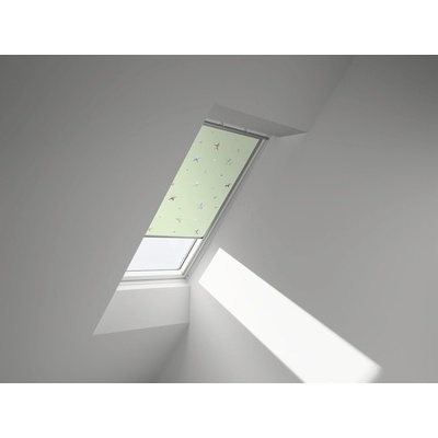 VELUX DKL MK06 78 x 118 Bílý lakovaný hliník SWL Zelené hvězdy