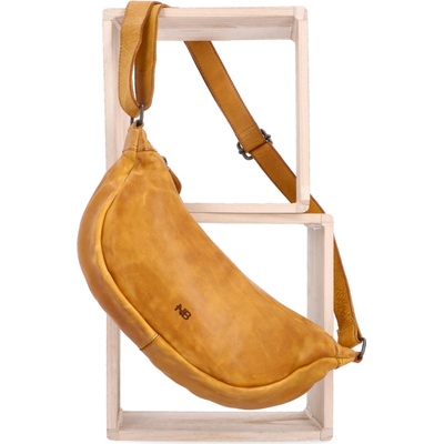 Noelia Bolger kabelka crossbody žltá NB 2412 ZLU