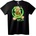 NOONEBRAND Тениска Щастлив живот мечок - 7XL, Black