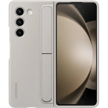 Image 1 of Samsung Galaxy Fold5 Standing case with strap sand (EF-MF946CUEGWW)