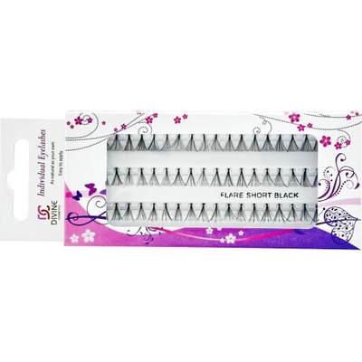 DIVINE cosmetics ELT S DIVINE umelé trsové riasy 10 mm