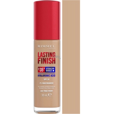 Rimmel London Lasting Finish 25H make-up 103 True Ivory 30 ml