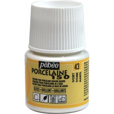 Pébéo Barva na porcelán Porcelaine 150 45 ml 43 Ivory