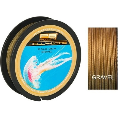 PB Products Šnúra Jelly Wire 25lb 20m gravel