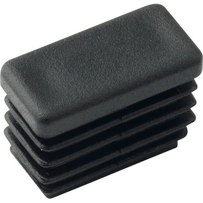 Zátka 40x20 mm, černá, 4 ks