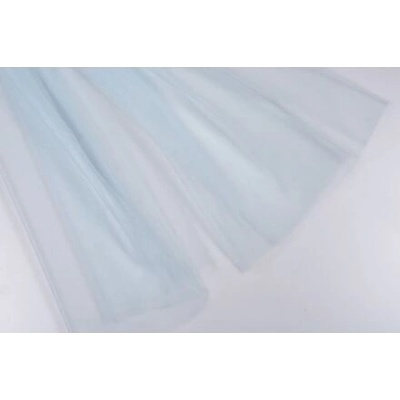 Tyl závojový 300 cm, světle modrý