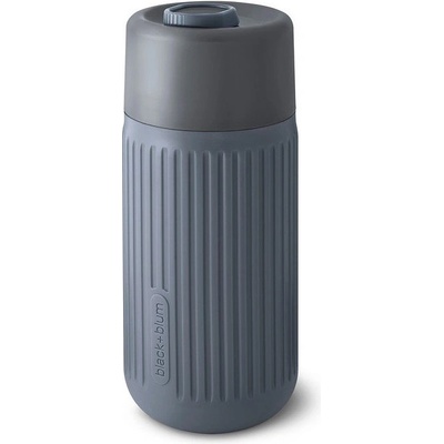 black+blum Тъмносива стъклена чаша за път 340 ml - Black + Blum (1660217_TC-GR015)