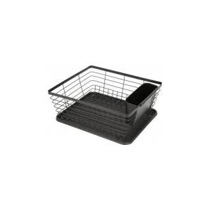 Horecano Метален сушилник за съдове на 1 етаж g-matt black-(23259-001) (0185122)