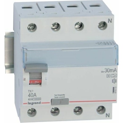 Legrand TX3 40A/30mA/4p/Hpi 411815