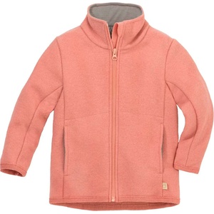 disana Детско вълнено яке disana Kids' Zip-Up Jacket Merino jacket - Softpink - размер 74/80 (EU) (703-5402-0311)