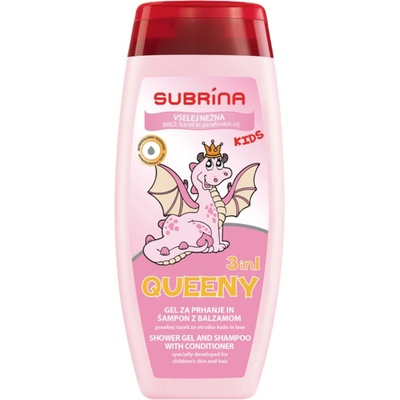 Subrina Kids Sweety 3v1 sprchový gél a šampón s kondicionérom 250 ml