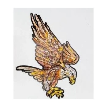 PuzzleOK Wooden puzzles eco 68 Carpathian walnut A4