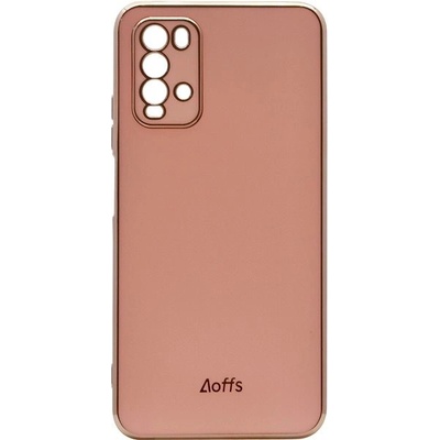 Pouzdro iWill Luxury Electroplating Phone Case Xiaomi POCO M3 růžové
