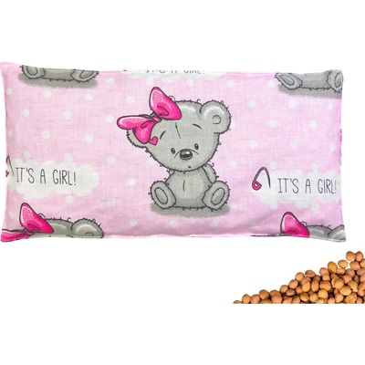 VFstyle nahrievací vankúšik s čerešňovými kôstkami 30x15 cm Bears