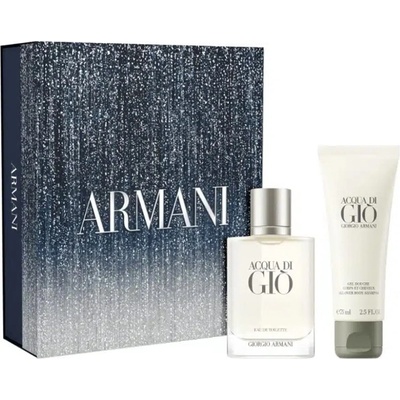 Giorgio Armani Armani Acqua Di Gio Комплект (EDT 50ml + SG 75ml) за Мъже