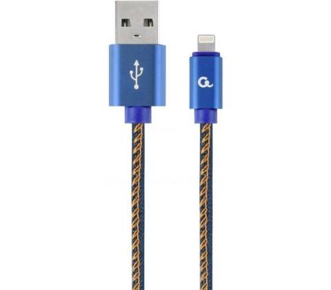 Cablexpert CC-USB2J-AMLM-1M-BL Lightning, modrý